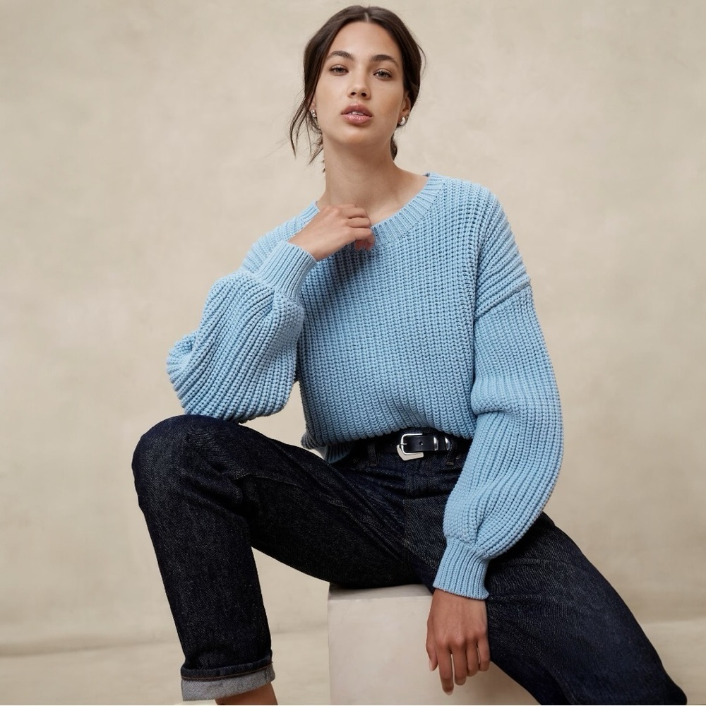 NWT Banana Republic Textured Sweater XL